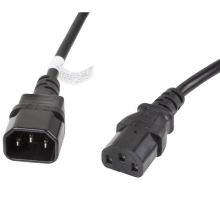 Lanberg Cable de Alimentación CA-C13E-11CC-0030-BK 3m C13 a C14